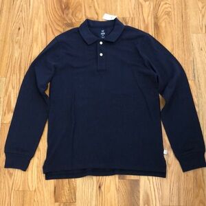 NWT Gap Kids Boys Long Sleeve Pique Polo Size XXXL (18-20)
